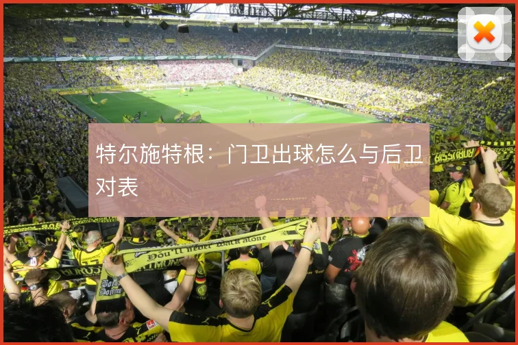 特尔施特根:门卫出球怎么与后卫对表
